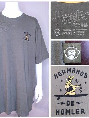 HOWLER BROTHERS T Shirt XXL Hermanos LIMITED EDITION Graphic Tee 2XL Outdoor USA